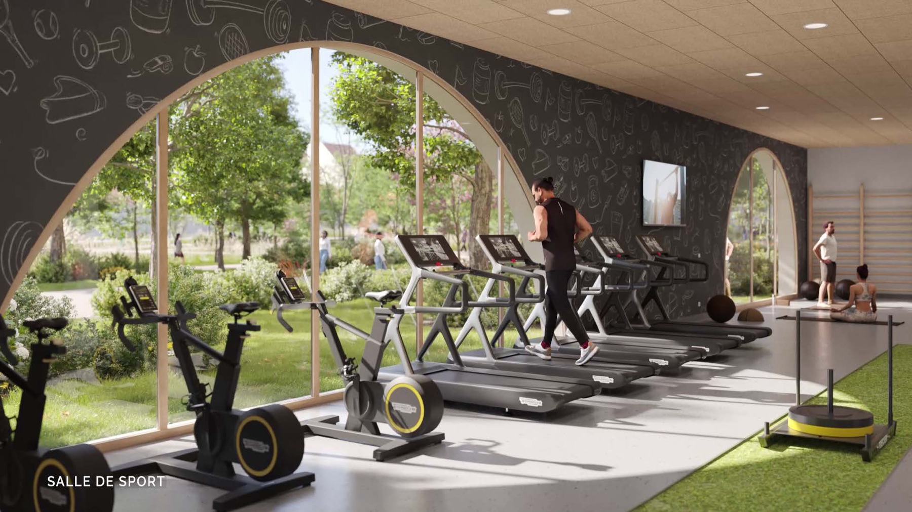 La salle de sport