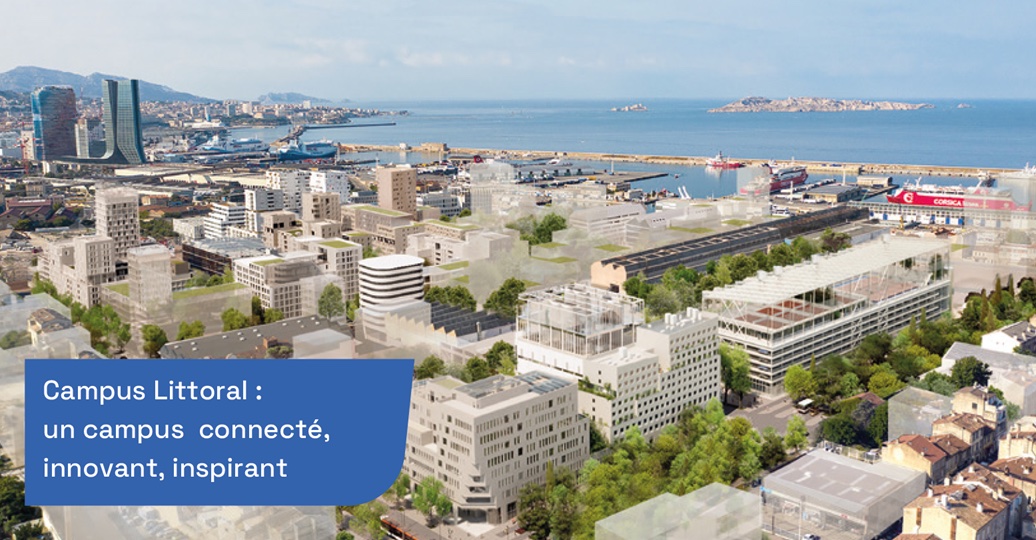 Le Campus Littoral au cœur des Fabriques, face à la mer