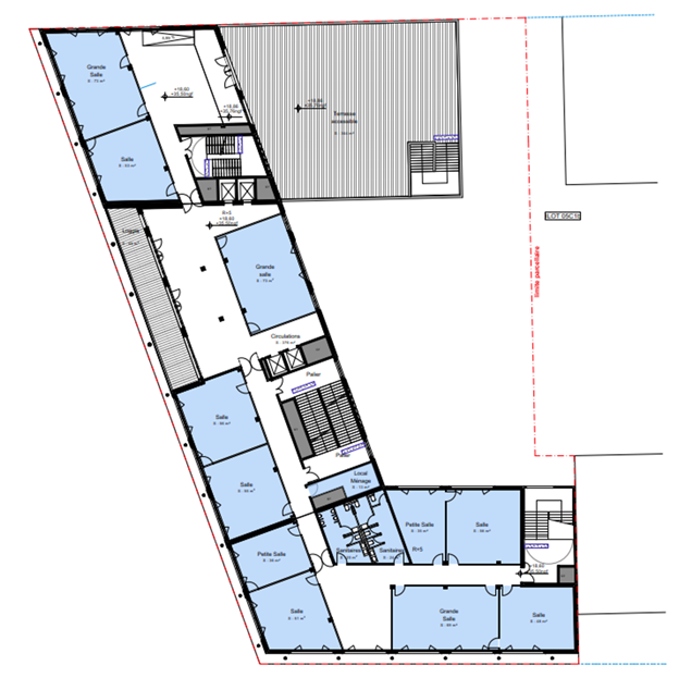 Étage R+5 – Campus Littoral