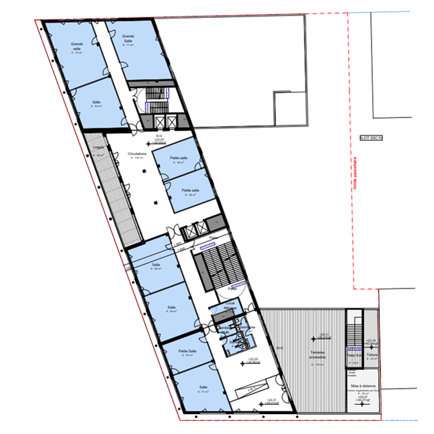 Étage R+6 – Campus Littoral