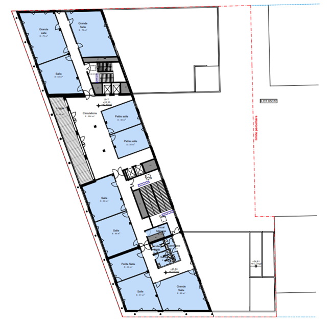 Étage R+7 – Campus Littoral